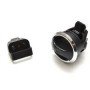 Mobella novibra latch chrome black 3-22mm