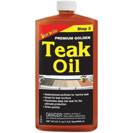 STAR BRITE Teak Oil (Step 3) Premium Golden 1L