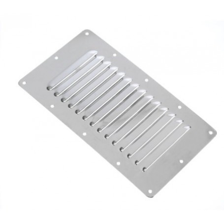 Rejilla Cuadrangular Inox 228X127Mm