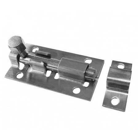 Medium pin chromed brass 80x25mm