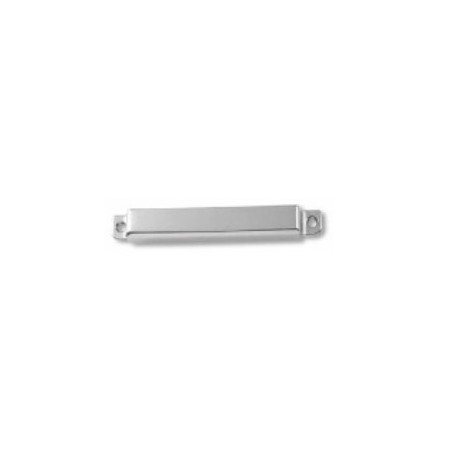 Striker chromed brass 72x15mm