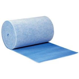 Rollo Manta Filtrante G4 Modelo Hpr20 Blanca Y Azul (x metro)