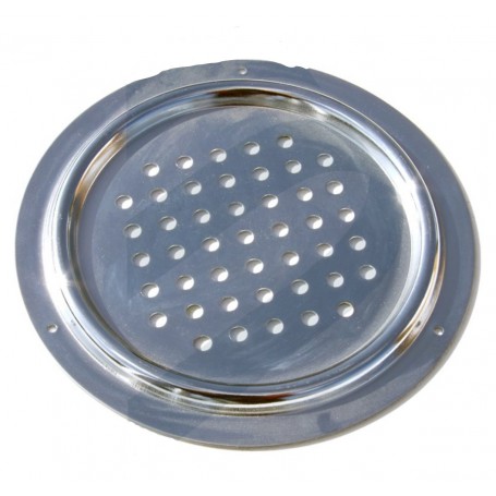 Ventilator chromed brass 100mm