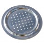 Ventilator chromed brass 100mm