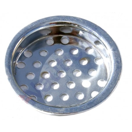 Rejilla Circular Laton Cromado 40Mm