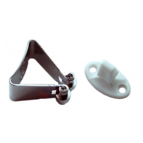 Retenedor De Puertas Inox 37X28Mm