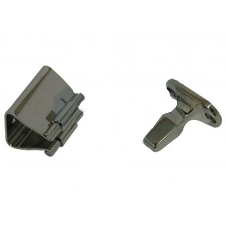 Door retainer s.steel 30x20mm