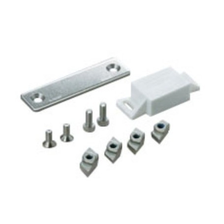 Sealed magnetic catch 90º 50x21mm