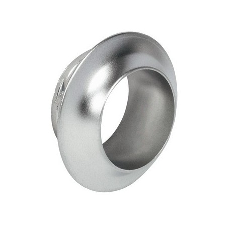 Matt nickel rosette 13mm