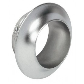 Matt nickel rosette 19mm