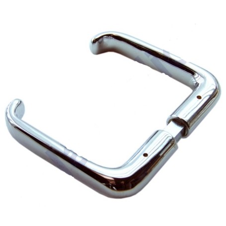 Set Manillas Laton Cromado 105X53X17Mm