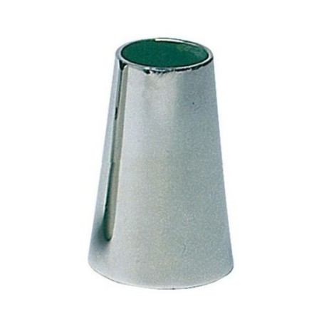 Cone base s.steel ø30mm 90º 80x51mm