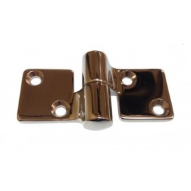 Take-a-part hinge left s.steel 52x90mm