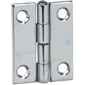 Hinge s.steel 40x40x0.8mm (pack 2)