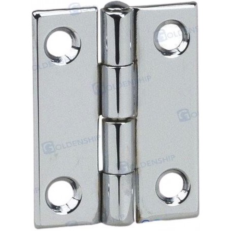 Hinge s.steel 40x40x0.8mm (pack 2)