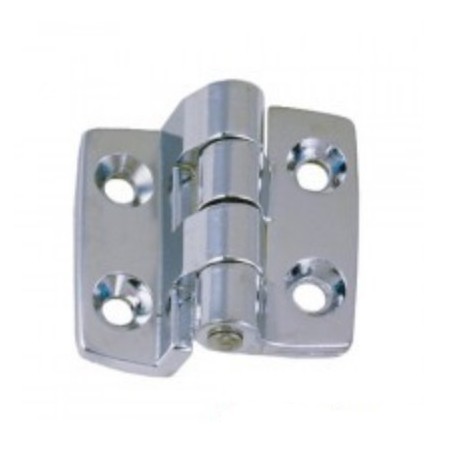 Hinge s.steel 39x37x2x10mm (pack 2)