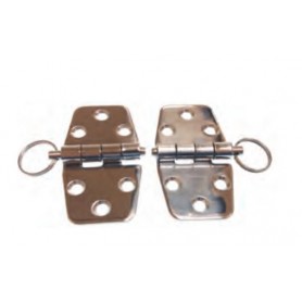 Take-a-part hinge s.steel 39x72x2mm (pack2)
