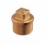 Nut plug in bronze male 3/8''