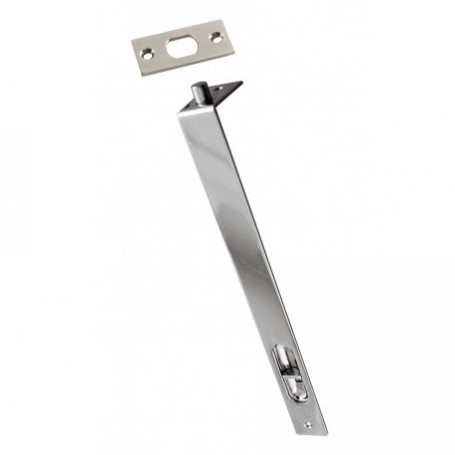 Cerrojo De Canto Laton Cromado 150X20Mm