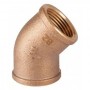 Bronze elbow f-f 45º 2" gd