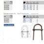 S.steel 'u' bolt 10x130mm