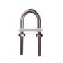 S.steel 'u' bolt w/ pvc m6 8mm