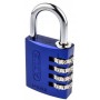 Combination Lock 145/40 Aluminium Blue ABUS