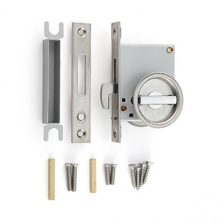 Cerradura Inox Puertas Correderas 28~40Mm