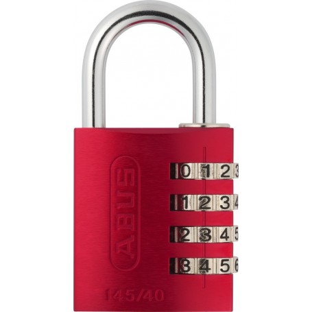 Candado 145/40 Aluminio Rojo Abus