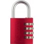 Combination Lock 145/40 Aluminium Red ABUS