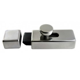 Spring loaded door latch s.steel