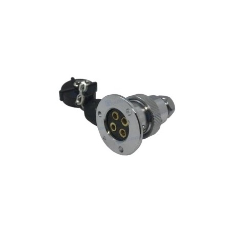 Enchufe Estanco De Laton 3A 4 Polos