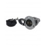 Waterproof deck connectors in chromed brass 5a 2 pins
