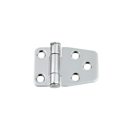 Bisagra Asimetrica Eje Normal Inox 57X37Mm
