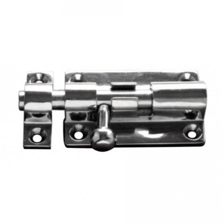 Chromed Brass Barrel Bolt 100x60mm