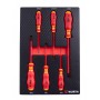 Wurth System Insert Screwdriver Set Vde 4.4.1, 6 Pcs