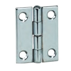 Hinge s.steel 30x30x0.8mm (pack 2)