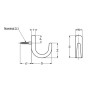 Gancho Alcayata Cs-22 Inox Lamp