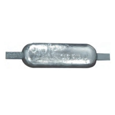 Anodo zinc placa 1 kg  soldar Tecnoseal