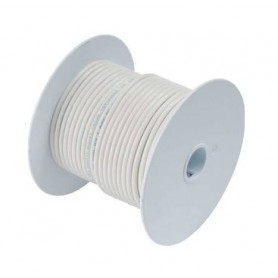 Tinned copper wire 12awg 3mm² white per meter ancor marine