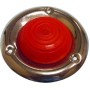 Rubber cap & s.steel flange red