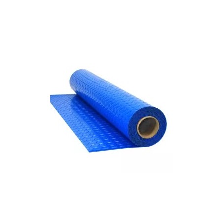 Protector para suelo 1.3mm x90cm azul (xmetro)