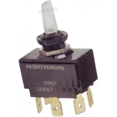 Toggle Switch 20a 12v 5t