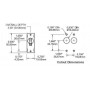 Magnetic circuit breaker serial a 15a black