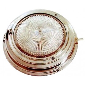 Light w/toggle switch s.steel ø140