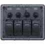 Waterproof 4 switches panel