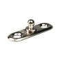 Pivote Pletina Laton Cromado (Pack De 4)