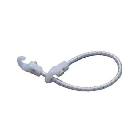Nylon shock cords w/2 hooks ø4mm 20cm (4units)