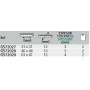 90º angle brackets s.steel 31x31mm (2units)