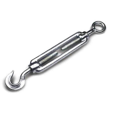 S.steel turnbuckle hook/eye m16